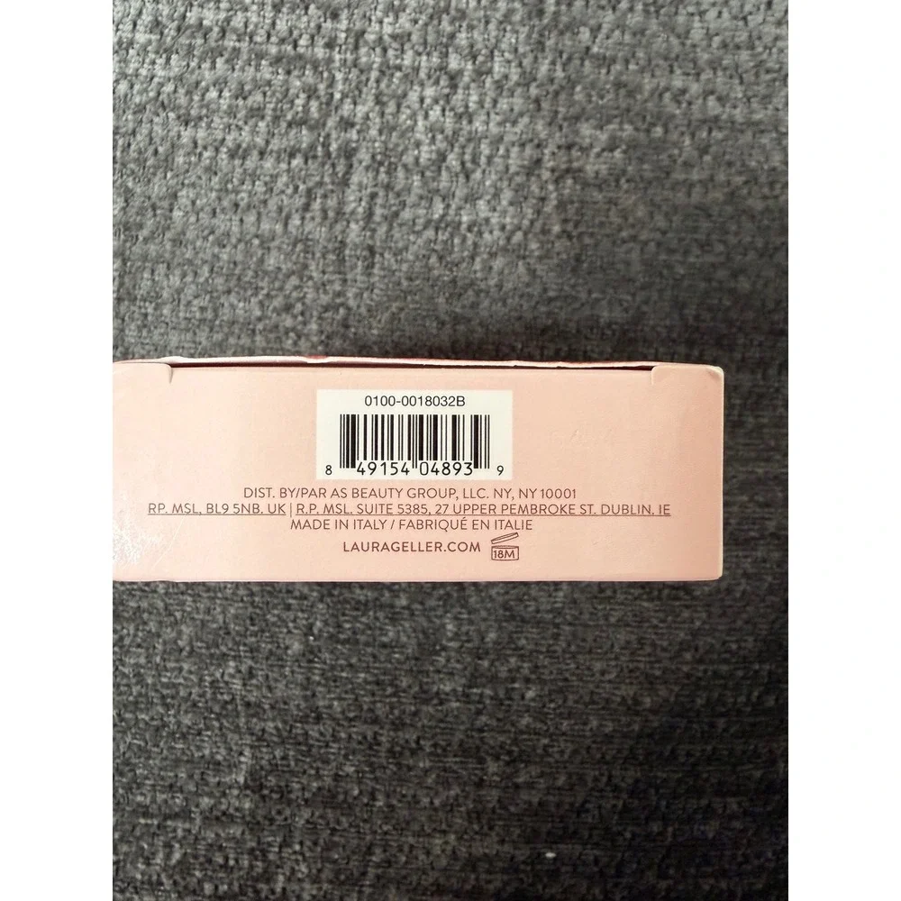Laura Geller Baked Blush-N-Brighten Marbleized Blush Pink Buttercream 0.16oz NEW